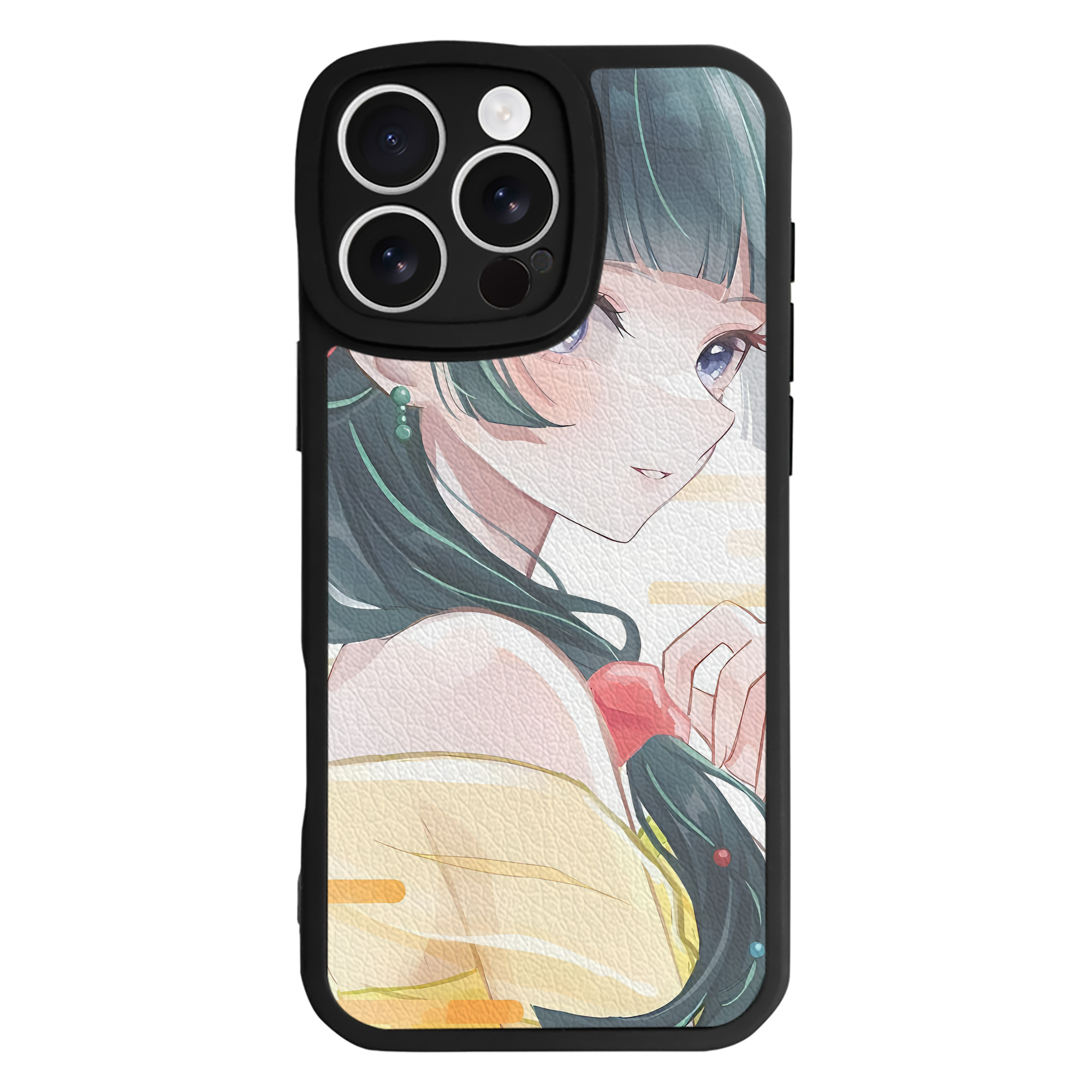 薬屋のひとりごと The Apothecary Diaries 【iPhone 16シリーズ対応】シリコンスマホケース（レザー調） 材質：シリコン